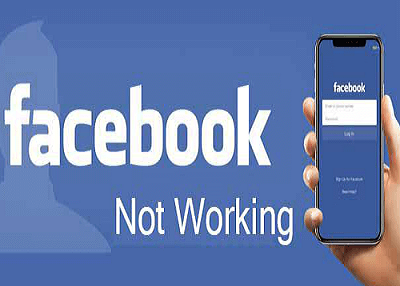Facebook not working gone down